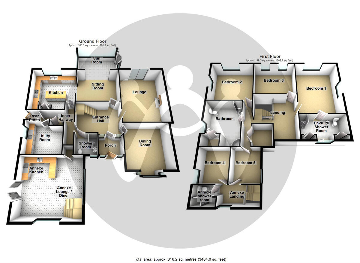 B5110, Brynteg, Anglesey, LL78 floorplan