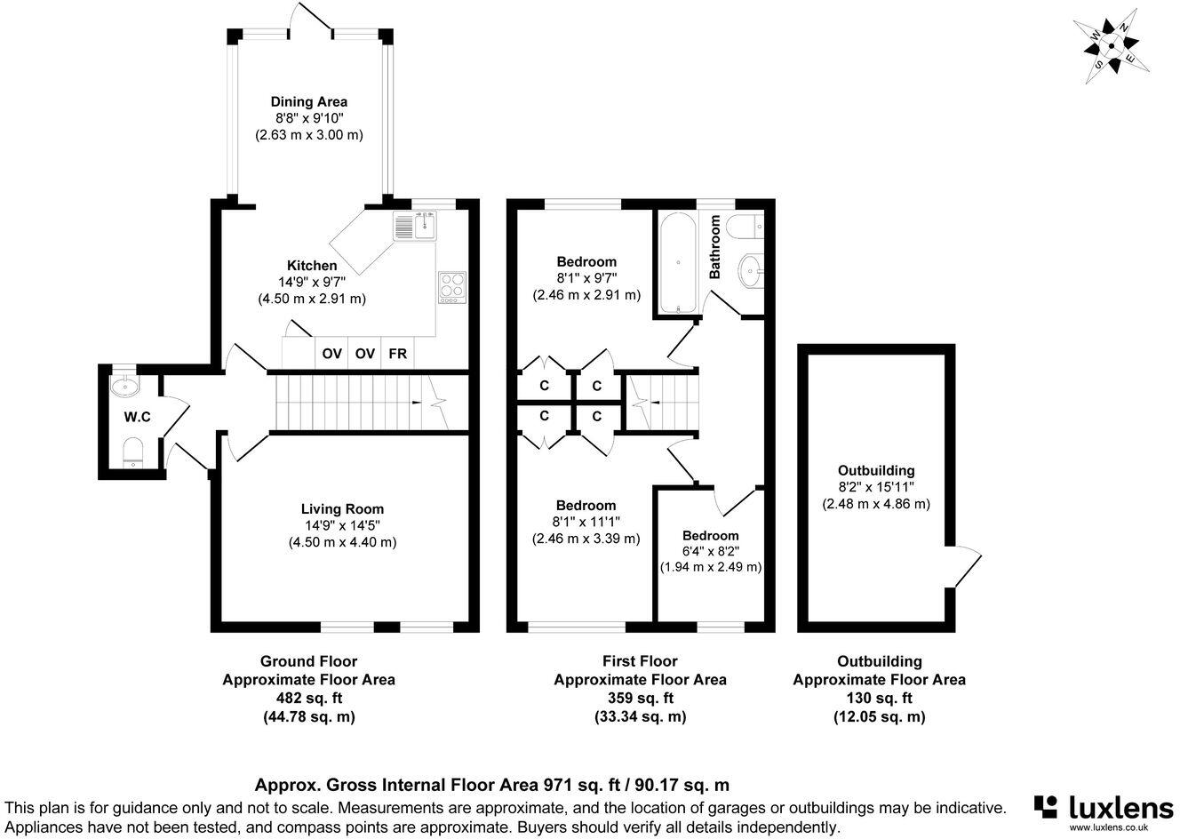 Epping Way, Witham, CM8 1NQ floorplan