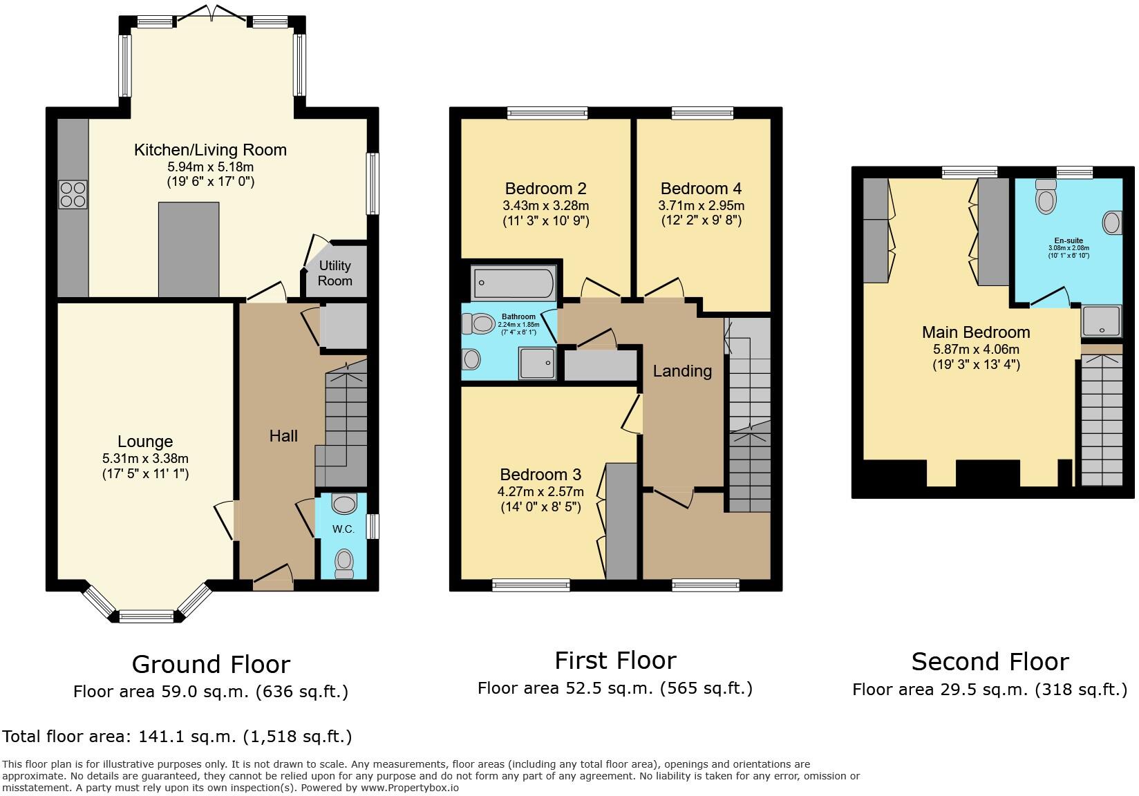Summerfield Drive, Anstey, Leicester, Leicestershire floorplan