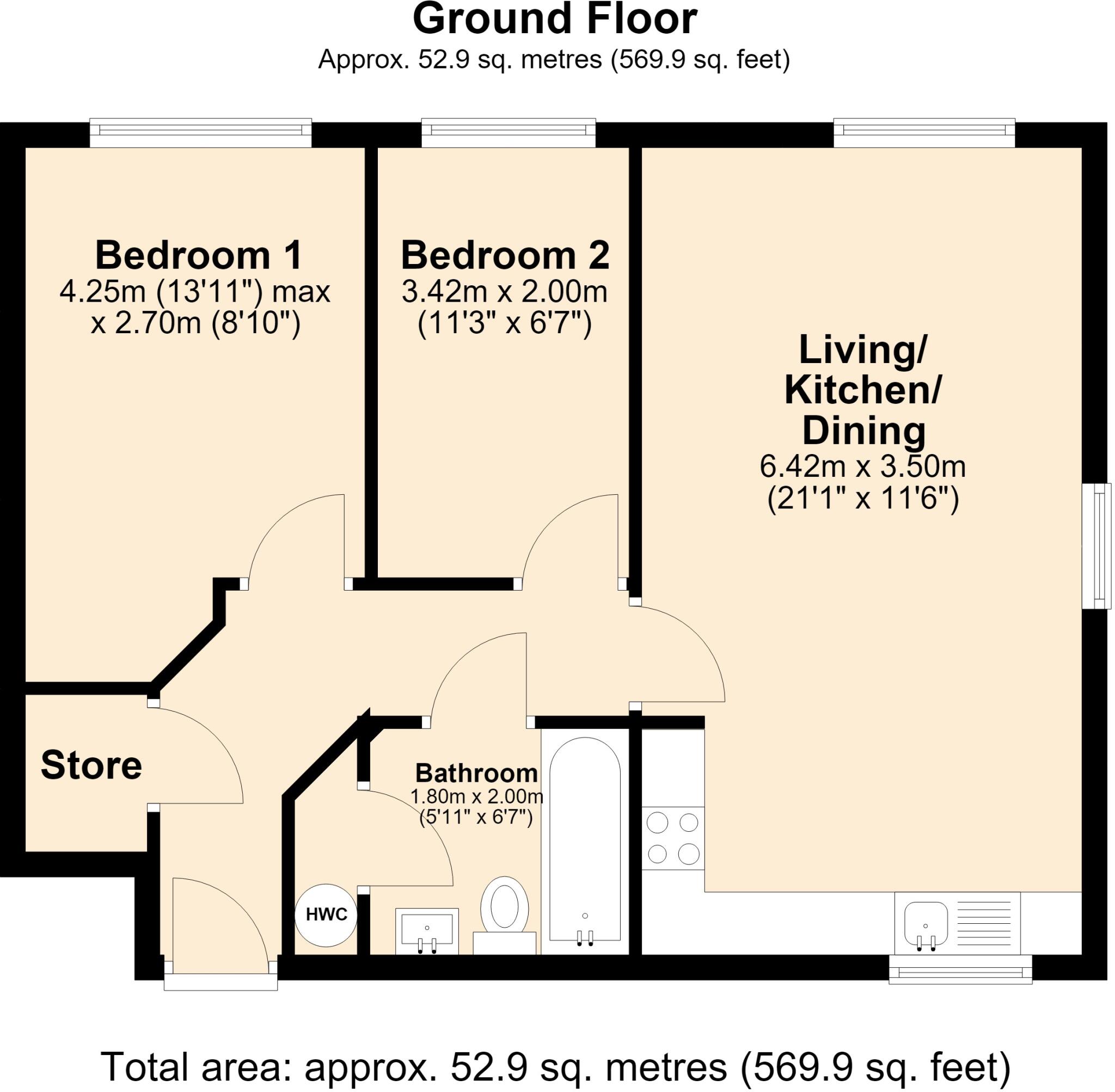 Garthorp Road, Manchester floorplan