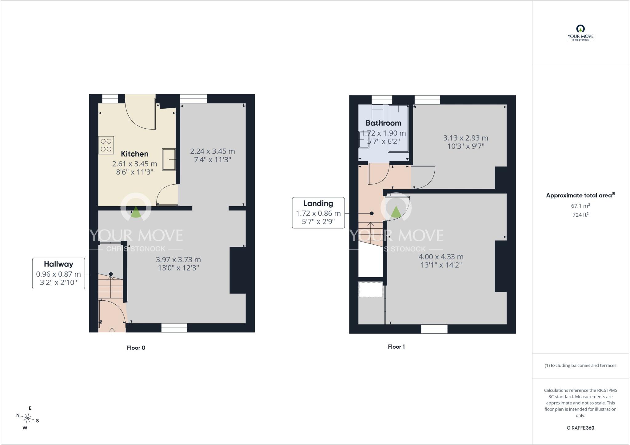 Tweedy Street, Blyth, Northumberland, NE24 floorplan