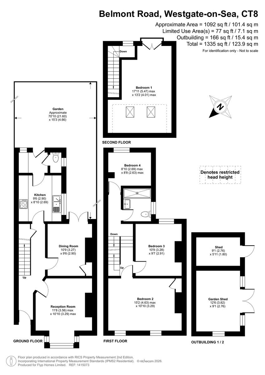 Belmont Road, Westgate-On-Sea floorplan
