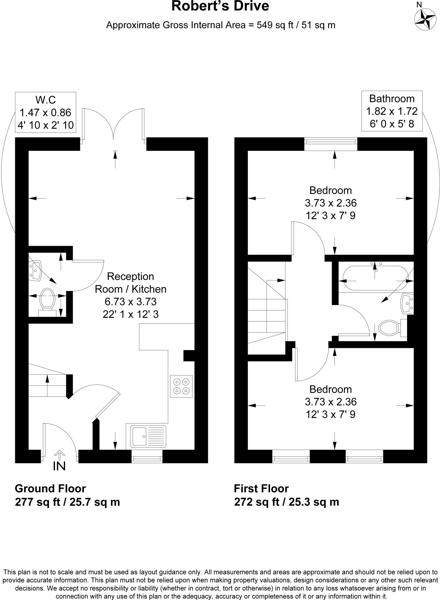 Roberts Drive, Haverhill, Suffolk, CB9 floorplan