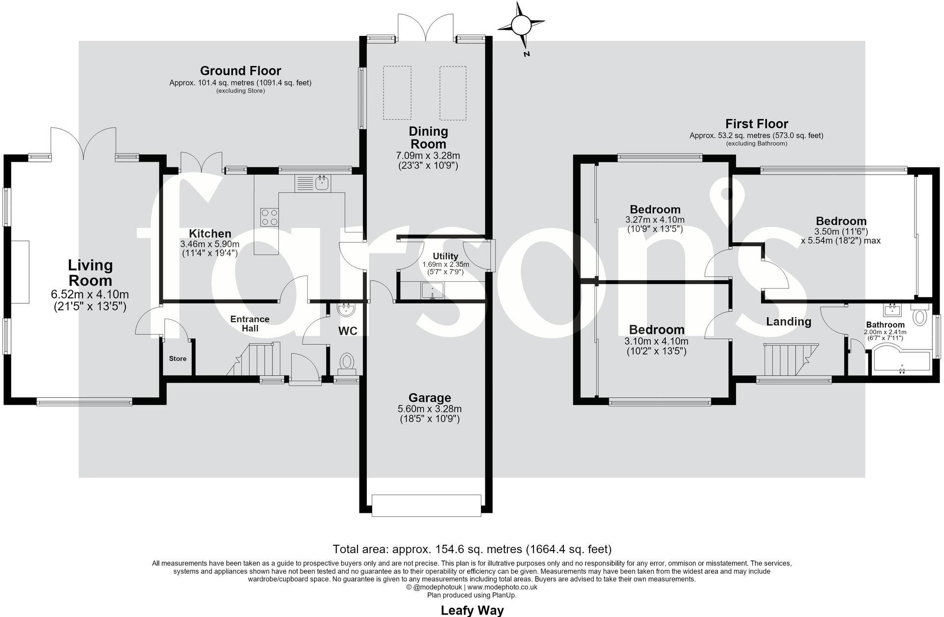 Leafy Way, Hutton, CM13 floorplan