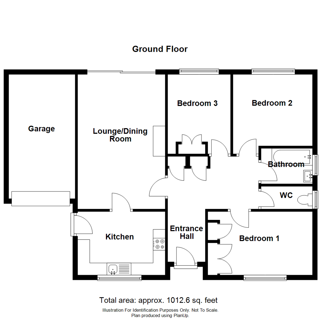 8 Pine Crescent, Minsterley, Shrewsbury, SY5 0AY floorplan