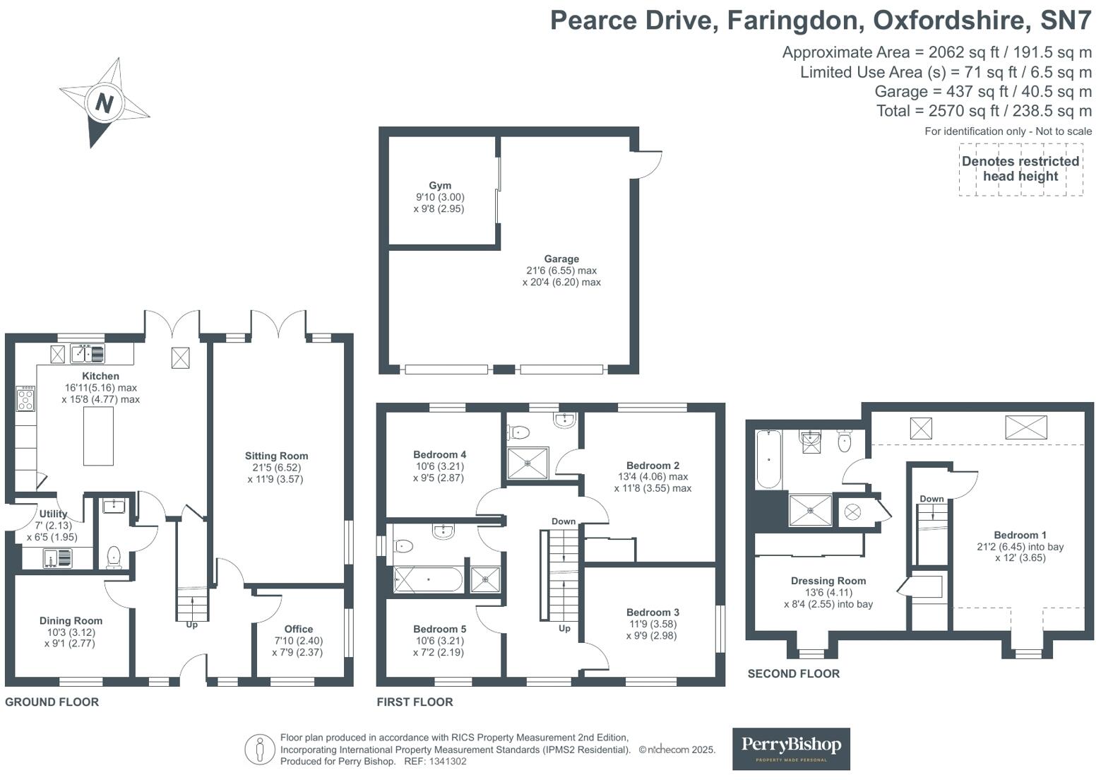 Pearce Drive, Faringdon, Oxfordshire, SN7 floorplan