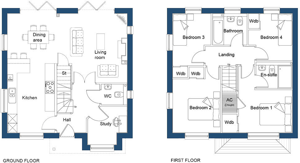 Abbeyford Vale, Okehampton, Devon floorplan