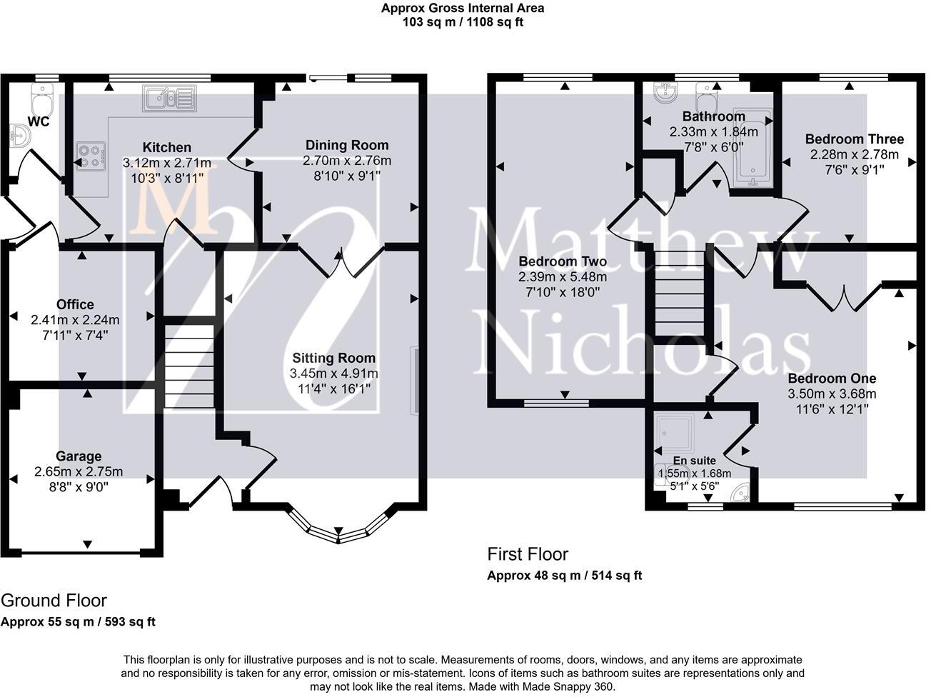 Coulon Close, Irchester, Wellingborough floorplan