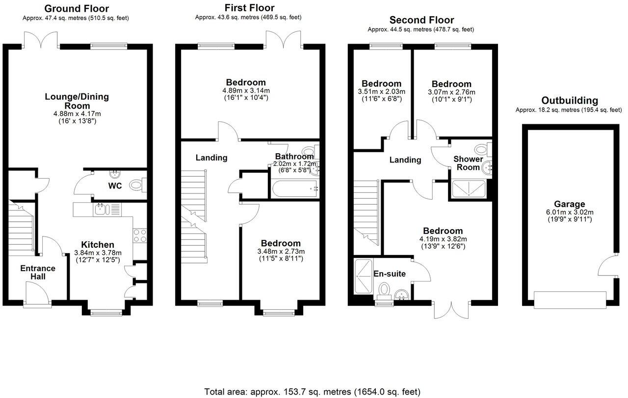 Kunwar Avenue, Folkestone, CT20 floorplan