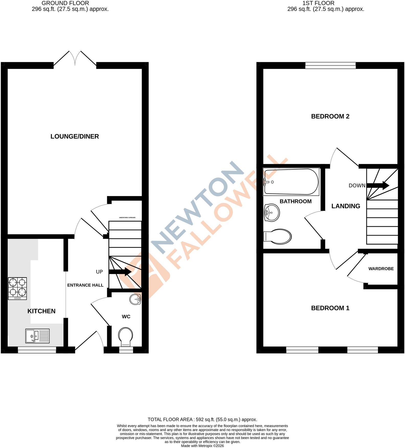 Chepstow Drive, Bourne, PE10 floorplan