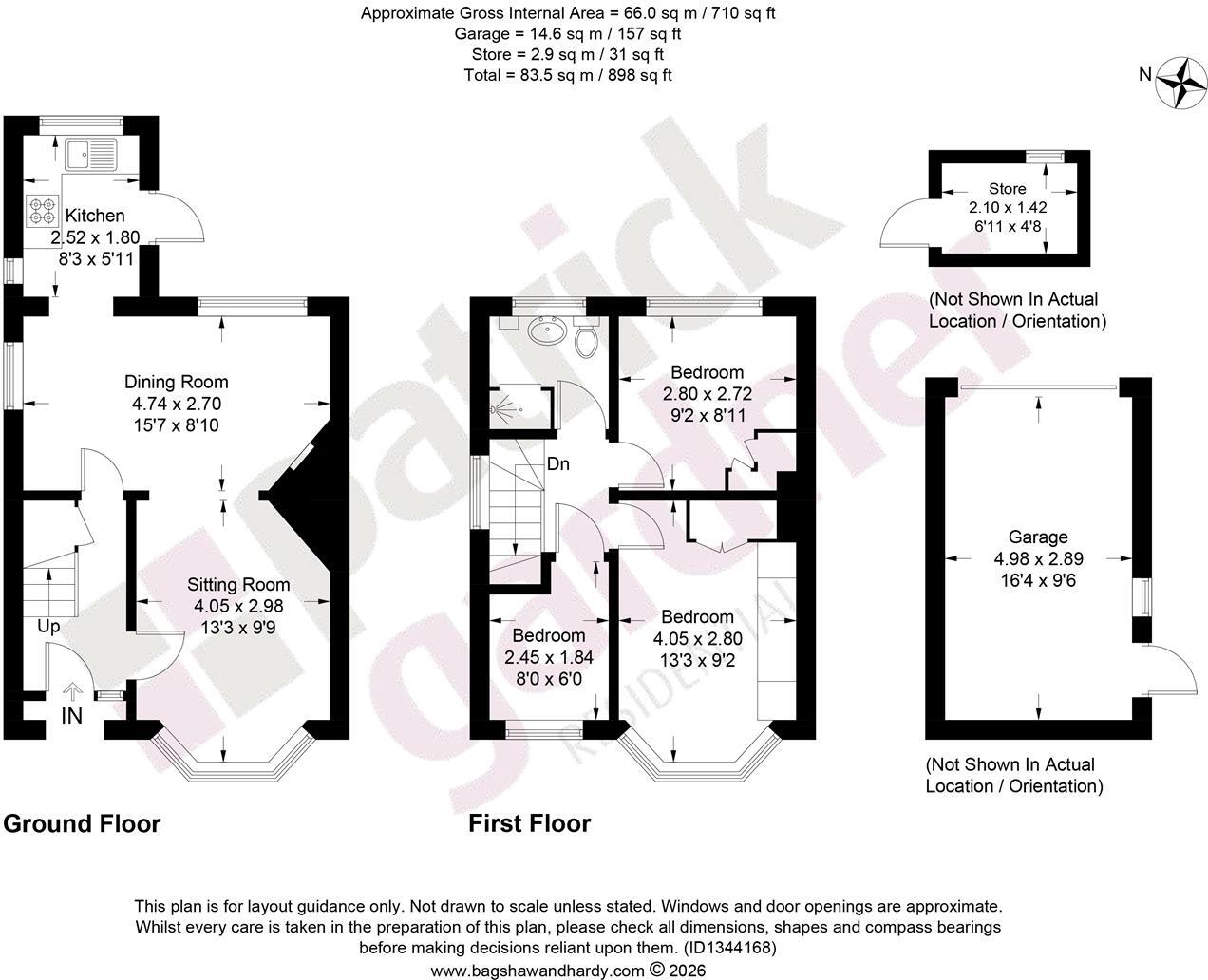 Chalkpit Lane, Dorking, RH4 floorplan