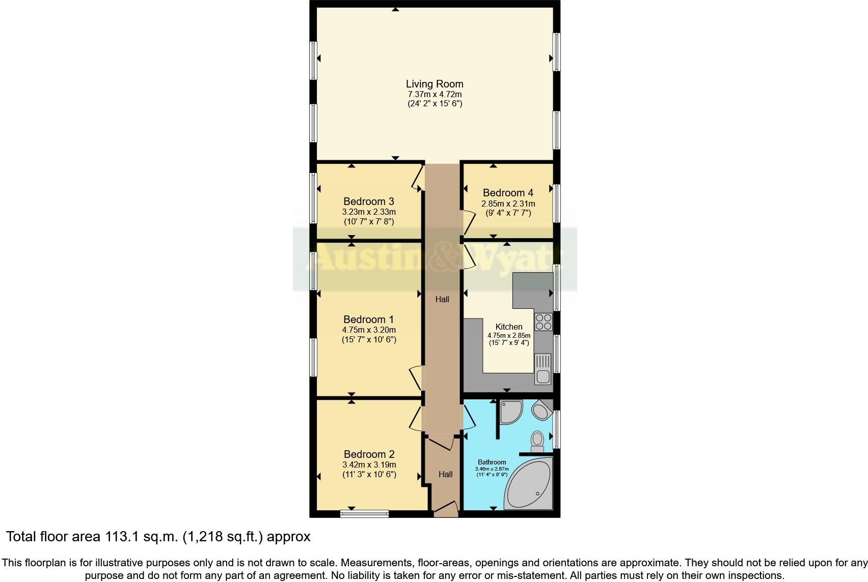 Landport Street, Southsea, Hampshire, PO5 floorplan
