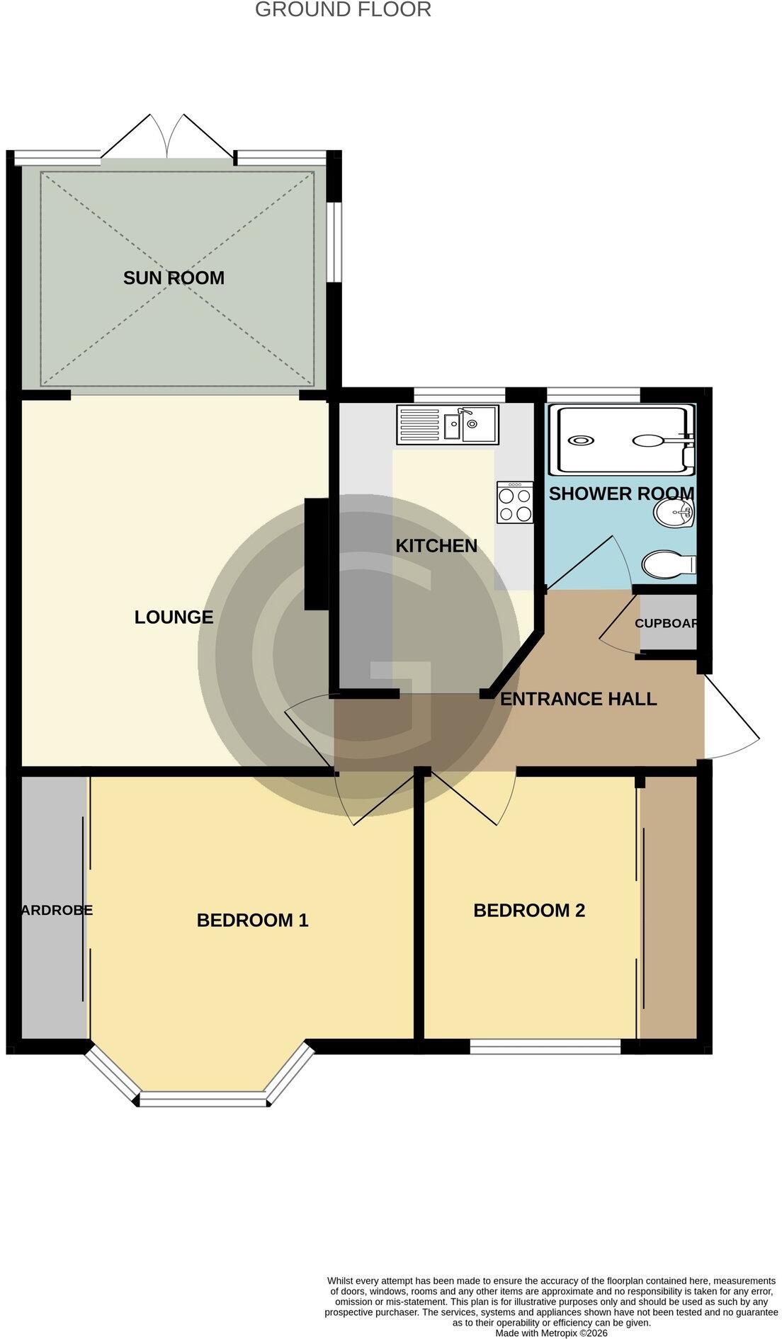 St James Crescent, Bexhill on Sea, TN40 floorplan