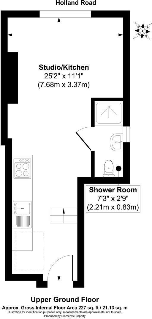 122 Holland Road, London floorplan