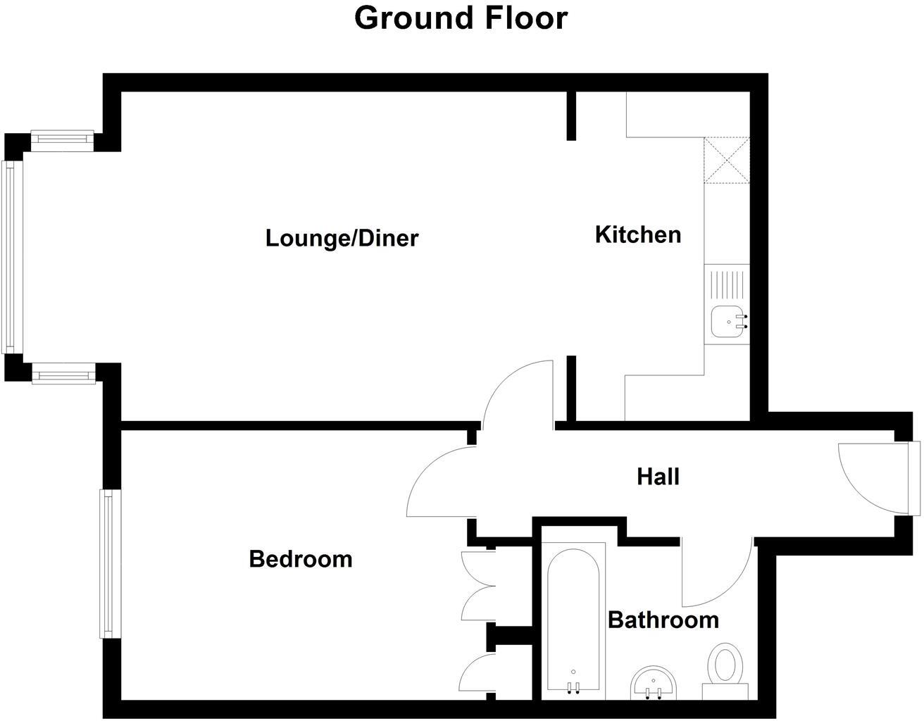 Orchard Court, Wilton Park Road, Shanklin floorplan