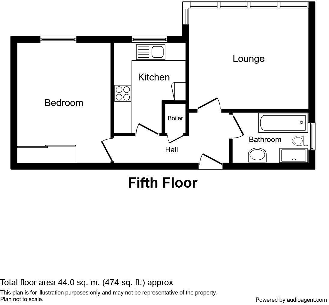 Kersal Way, Salford, Greater Manchester, M7 floorplan