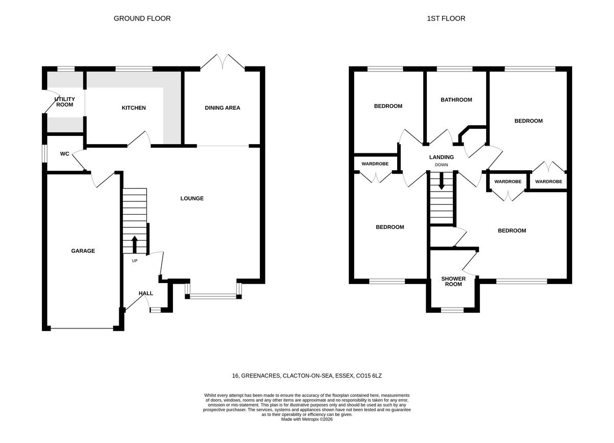 Greenacres, Clacton-On-Sea floorplan