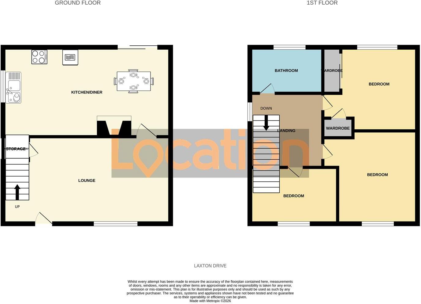 Laxton Drive, Meden Vale, Mansfield floorplan