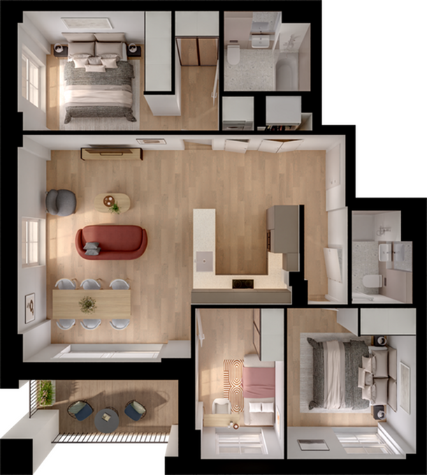 Momento Hayes, Masonry Place, Hayes, UB3 floorplan