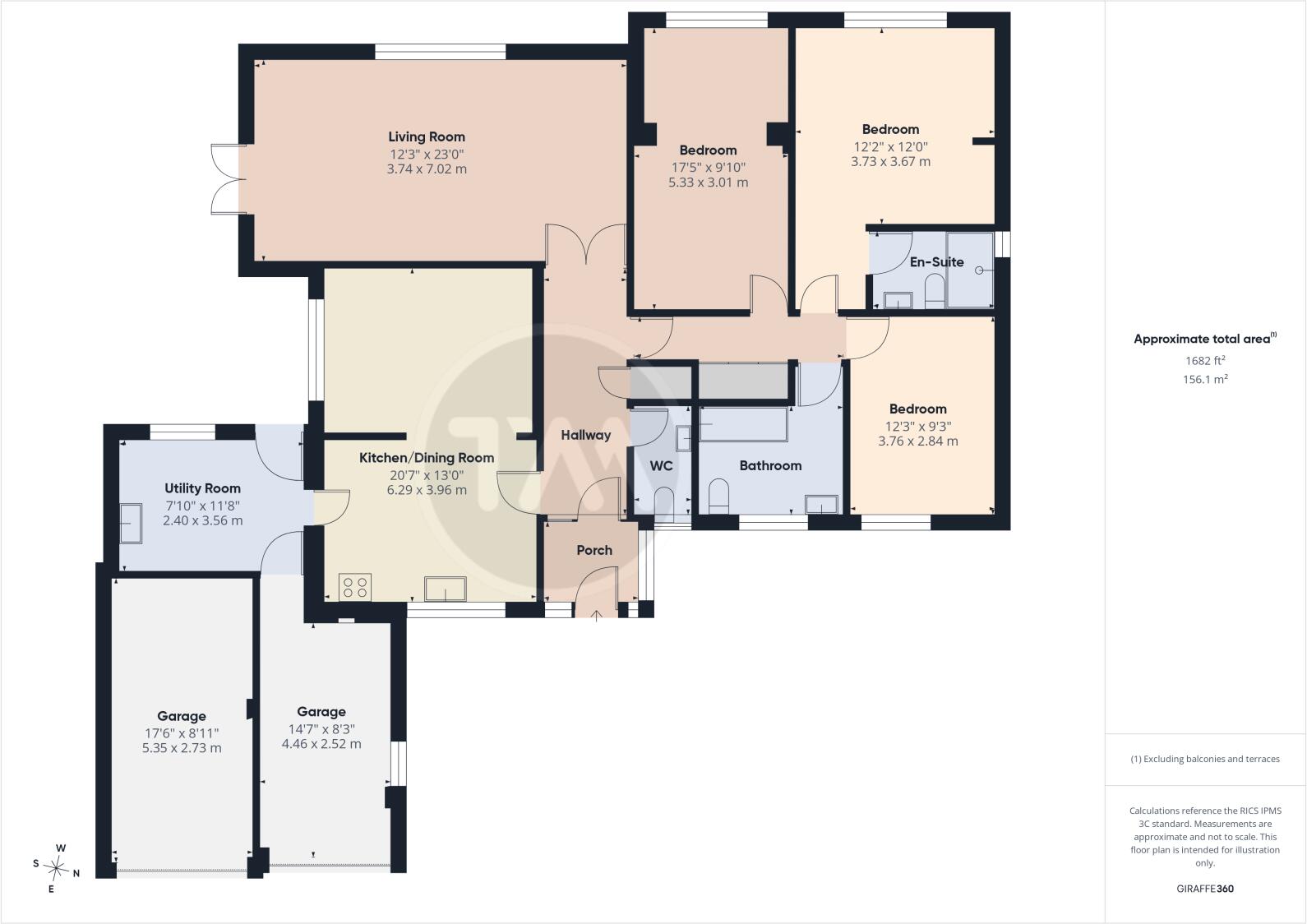 Drury Lane, Colne, Huntingdon, Cambridgeshire, PE28 floorplan