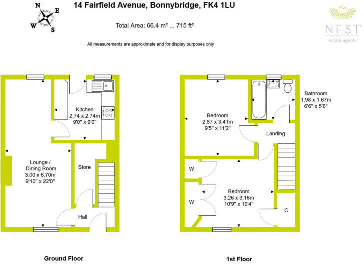 Fairfield Avenue, Bonnybridge floorplan