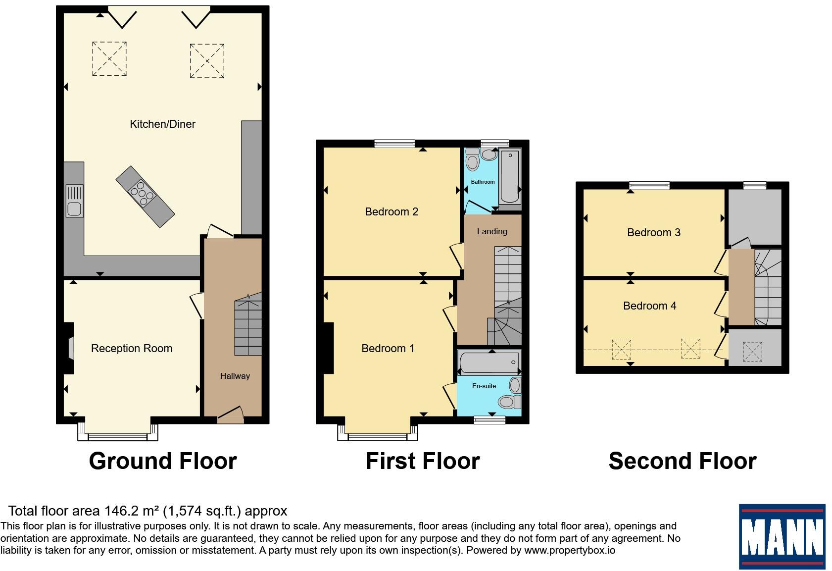 Meredith Road, Portsmouth, Hampshire, PO2 floorplan
