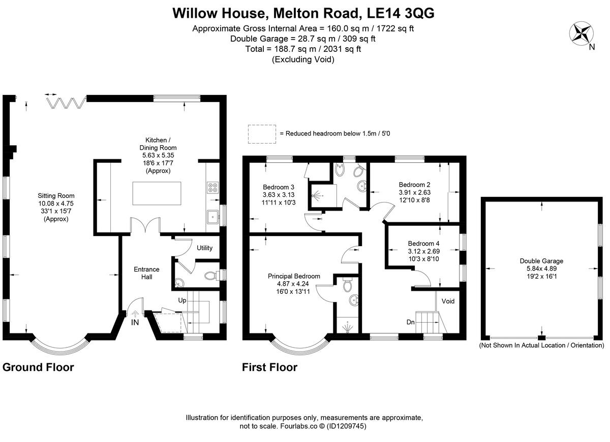 Melton Road, Hickling Pastures, Melton Mowbray, LE14 floorplan