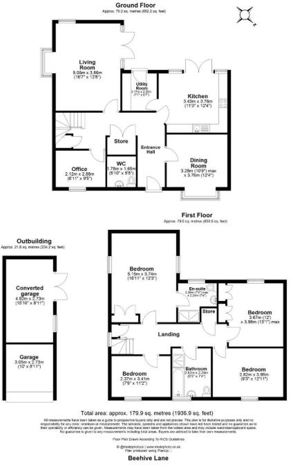 Beehive Lane, Hawkwell, Hockley floorplan