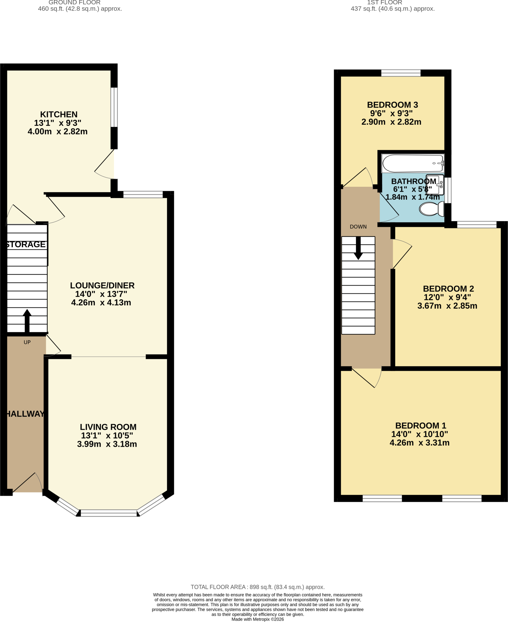 St. Philips Road, Gorton floorplan