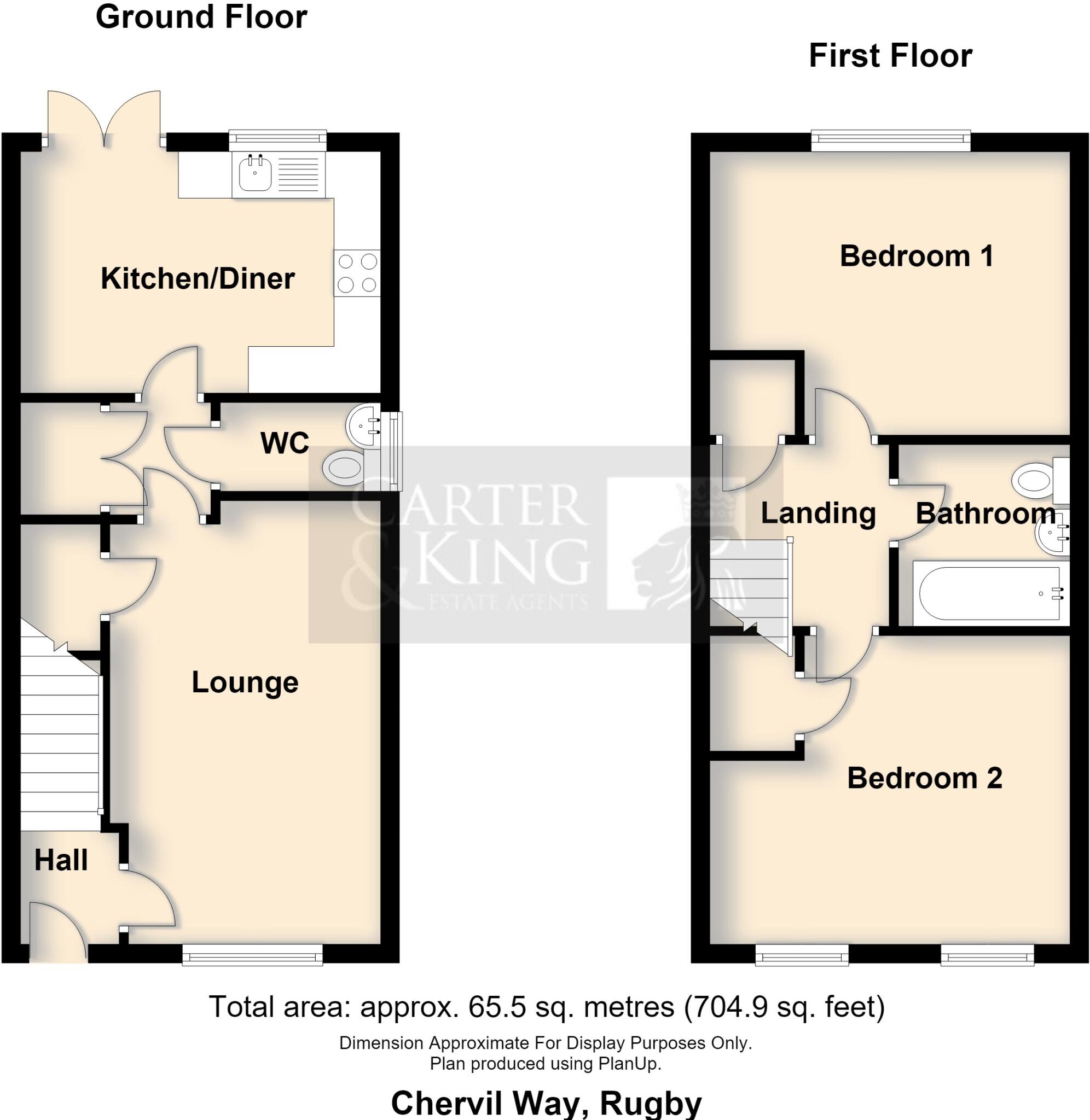 Chervil Way, Coton Park, Rugby floorplan