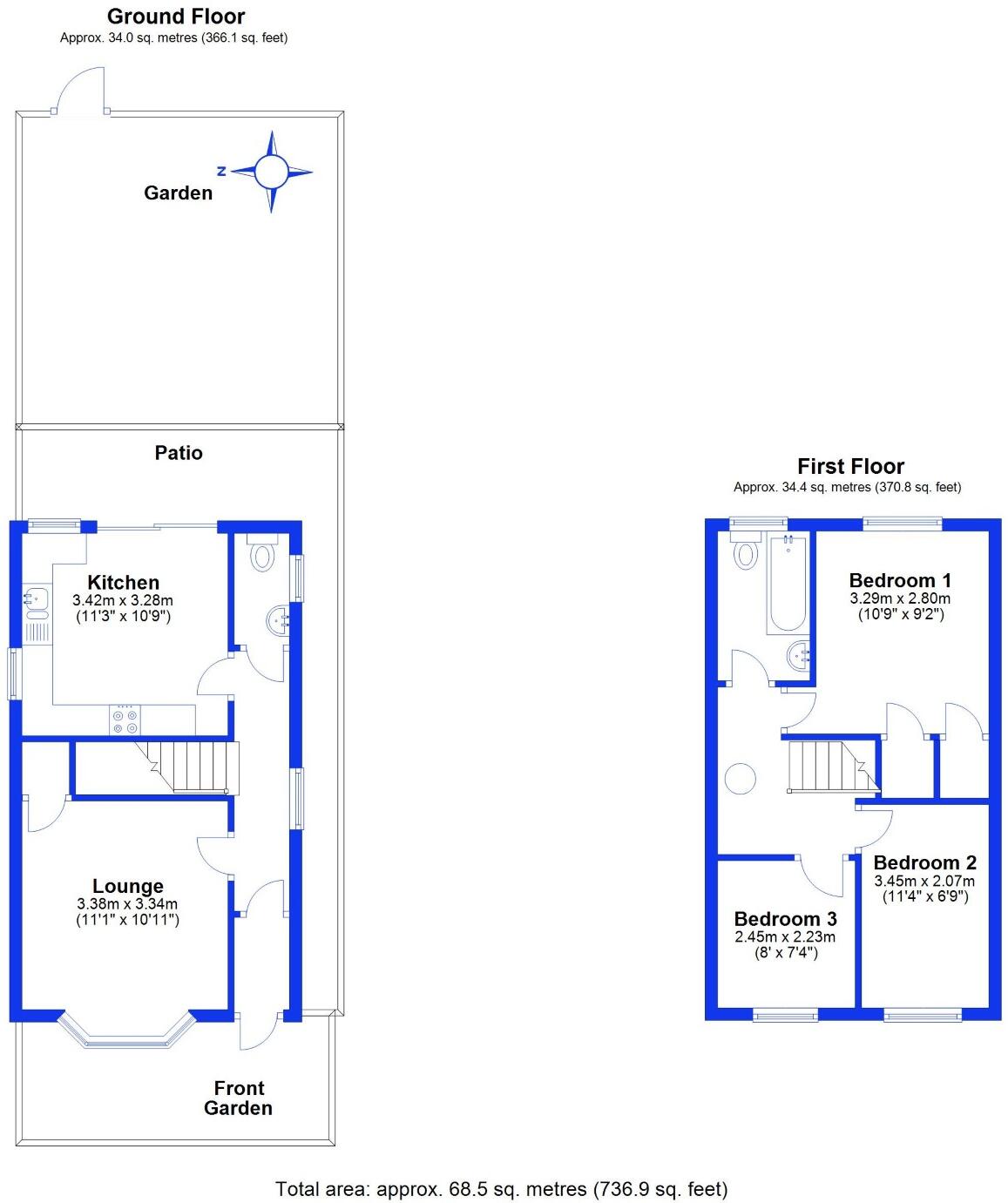 Chapel Street, Ely floorplan