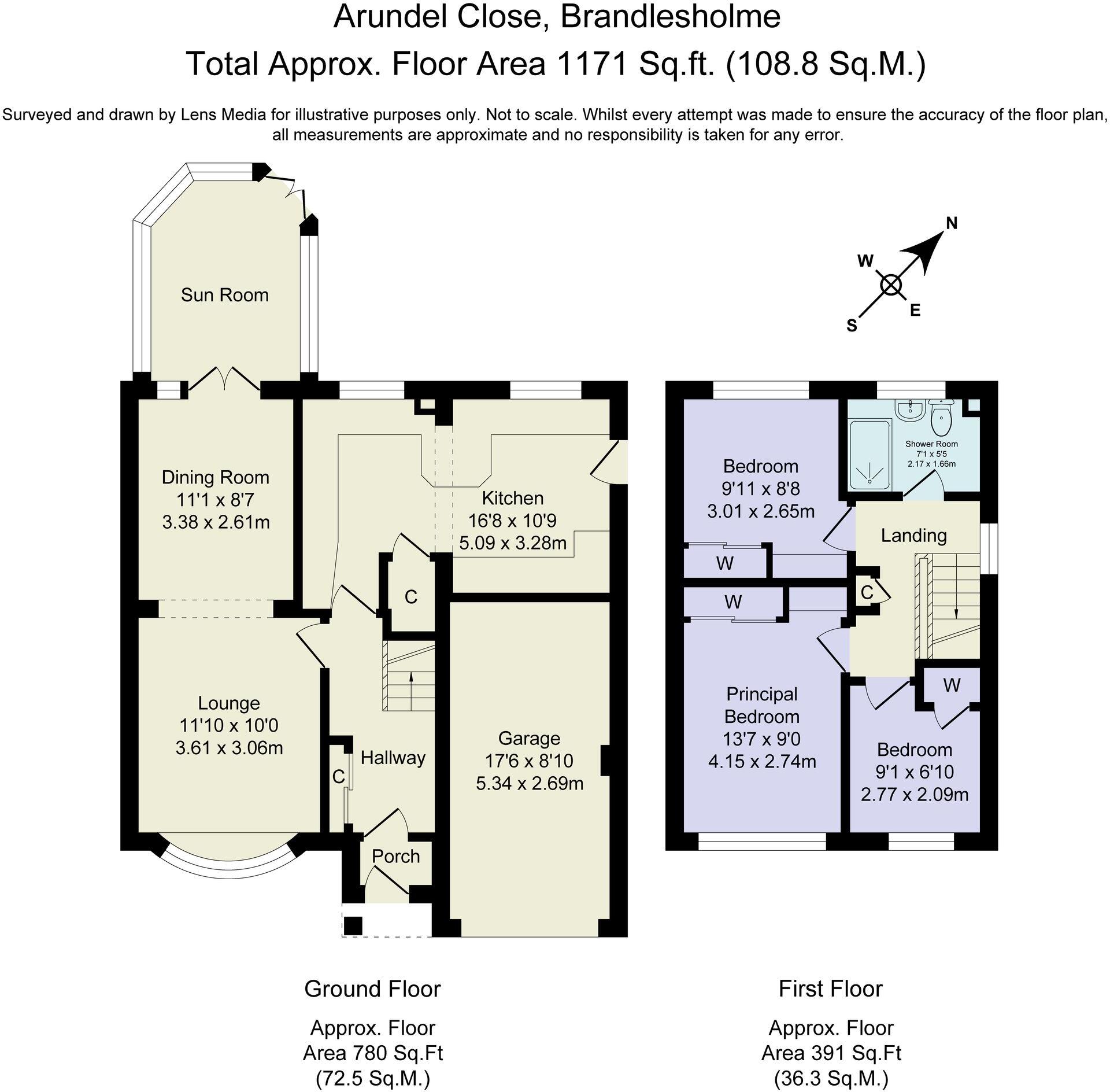Arundel Close, Brandlesholme floorplan