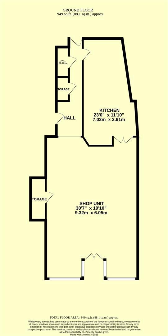Fore Street, Chard floorplan
