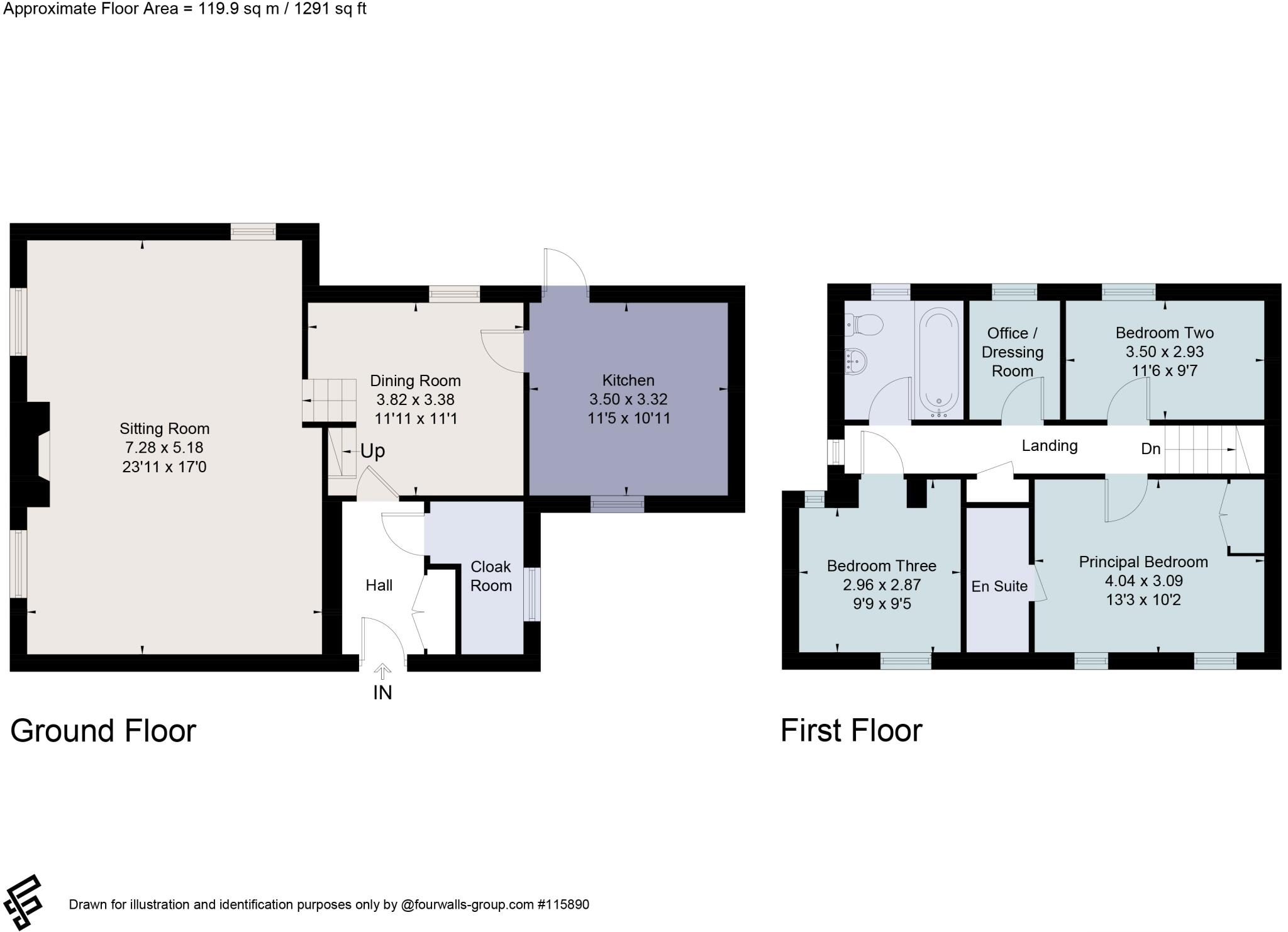 Eyarth, Llanfair Dyffryn Clwyd, Ruthin, Denbighshire, LL15 floorplan