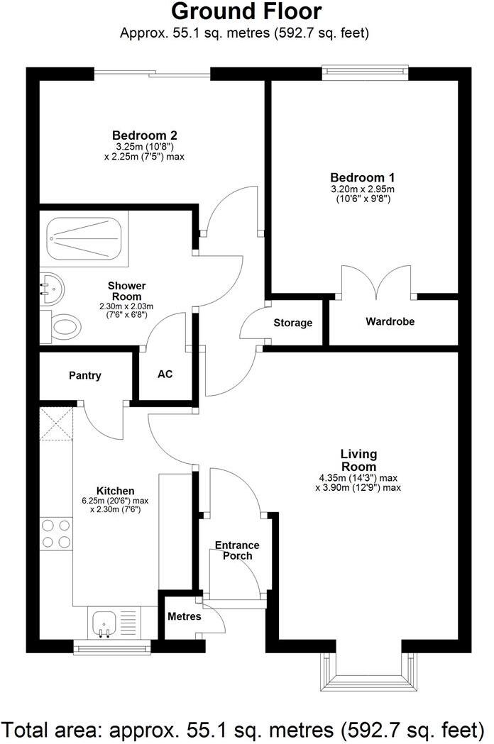 Windleden Road, Loughborough, Leicstershire floorplan