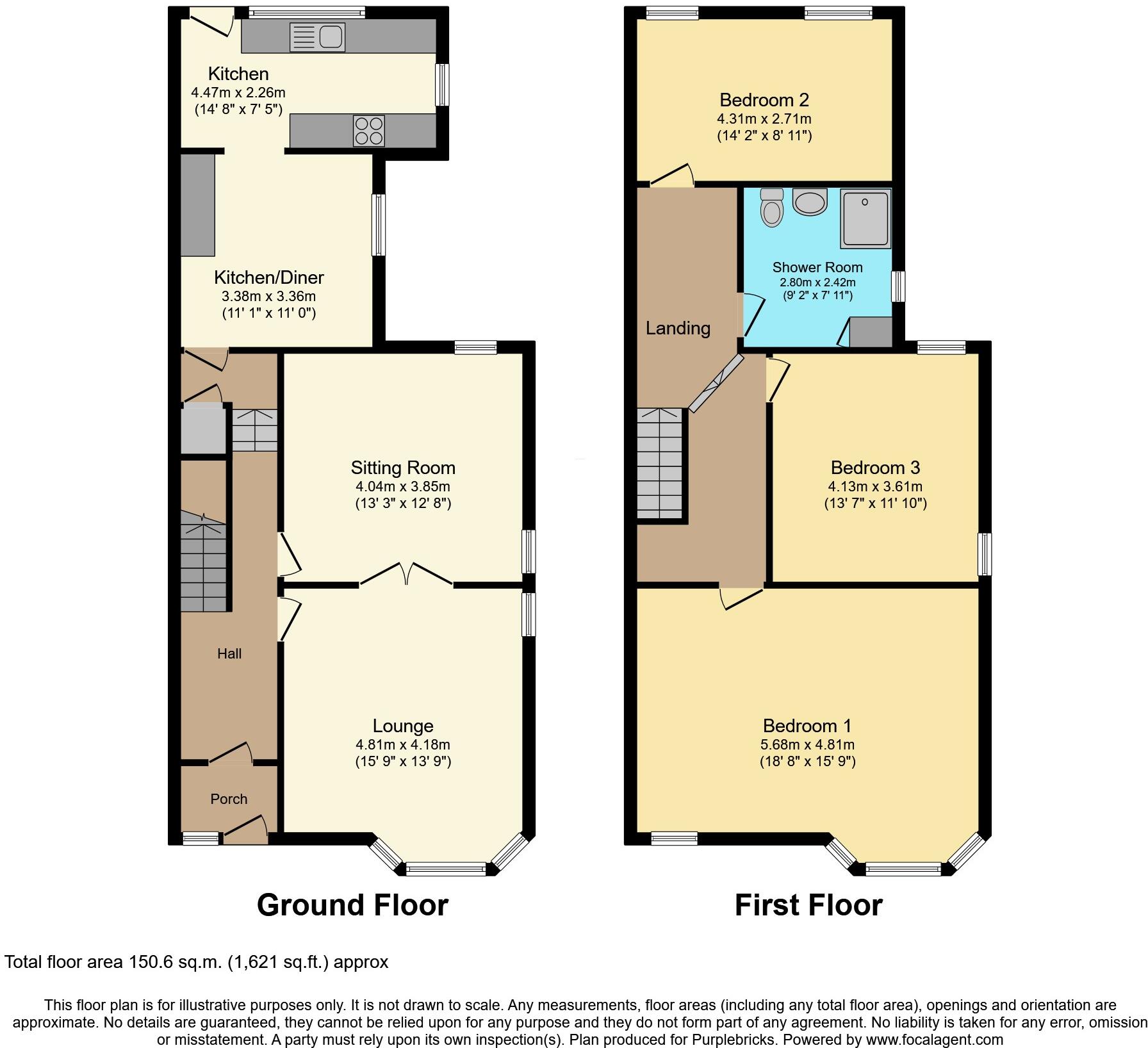 Gladstone Road, Liverpool, L21 floorplan