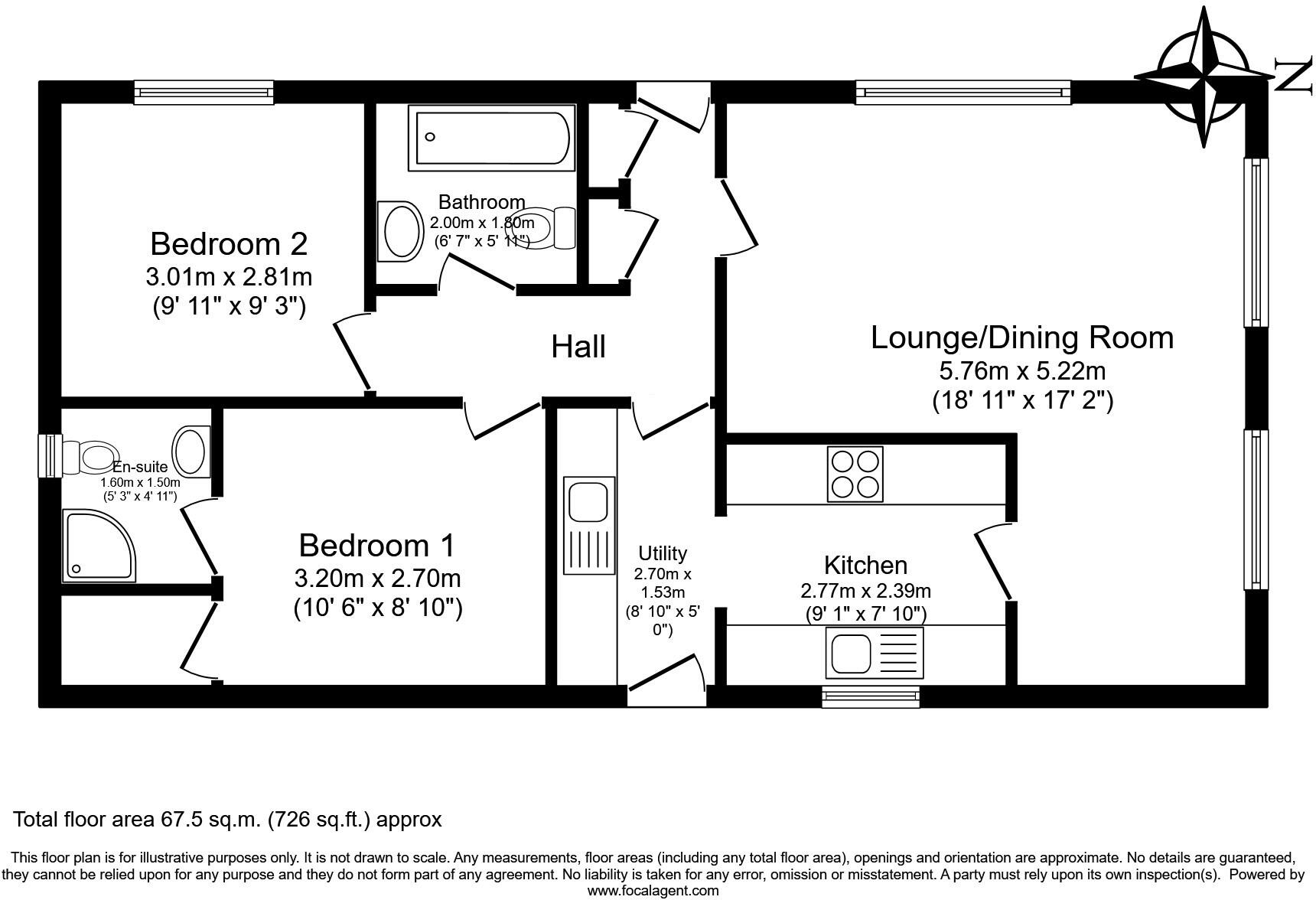 Nantwich, Cheshire, CW5 floorplan