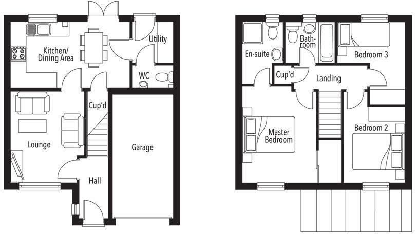Plot 62, Hurworth Meadows, Neasham Road, Darlington, DL2 1DL. floorplan