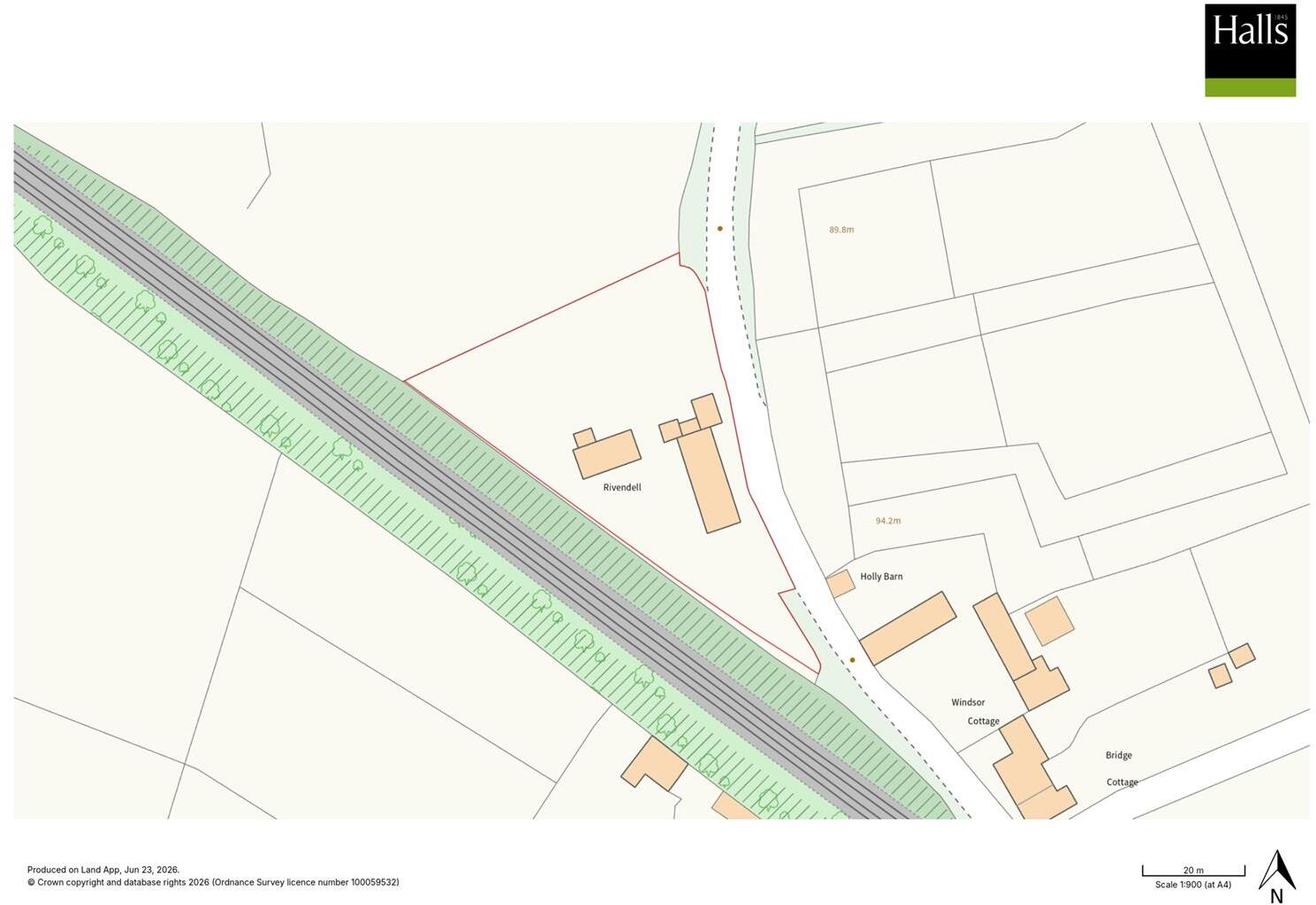 Stanwardine, Nr Baschurch. floorplan
