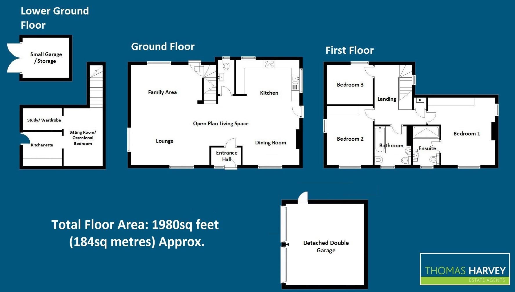 Sandy Lane, Codsall, Wolverhampton, WV8 floorplan