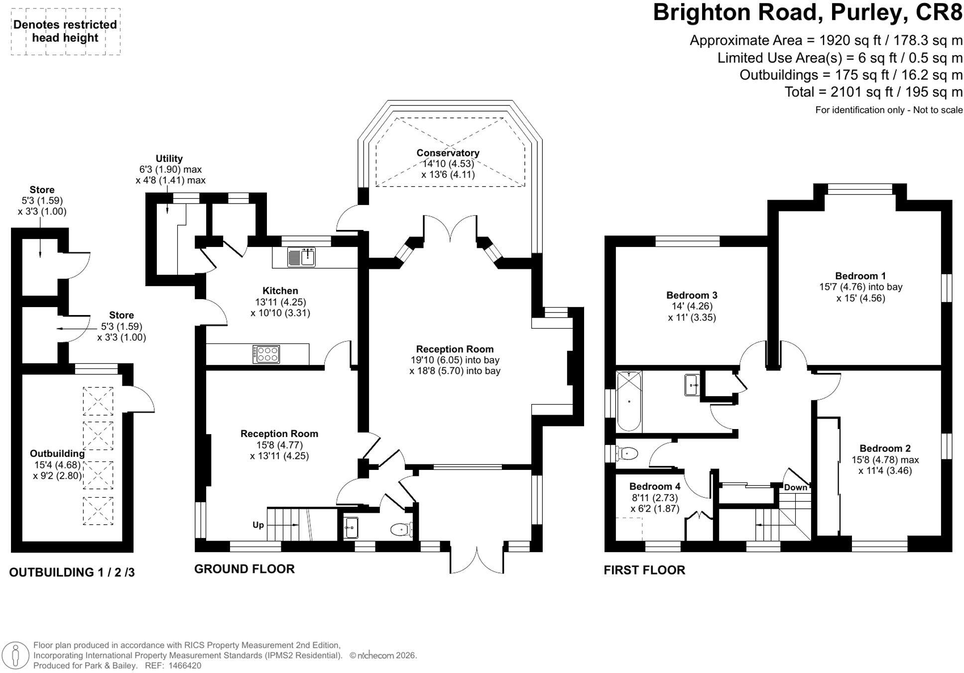 Brighton Road, Purley, CR8 floorplan