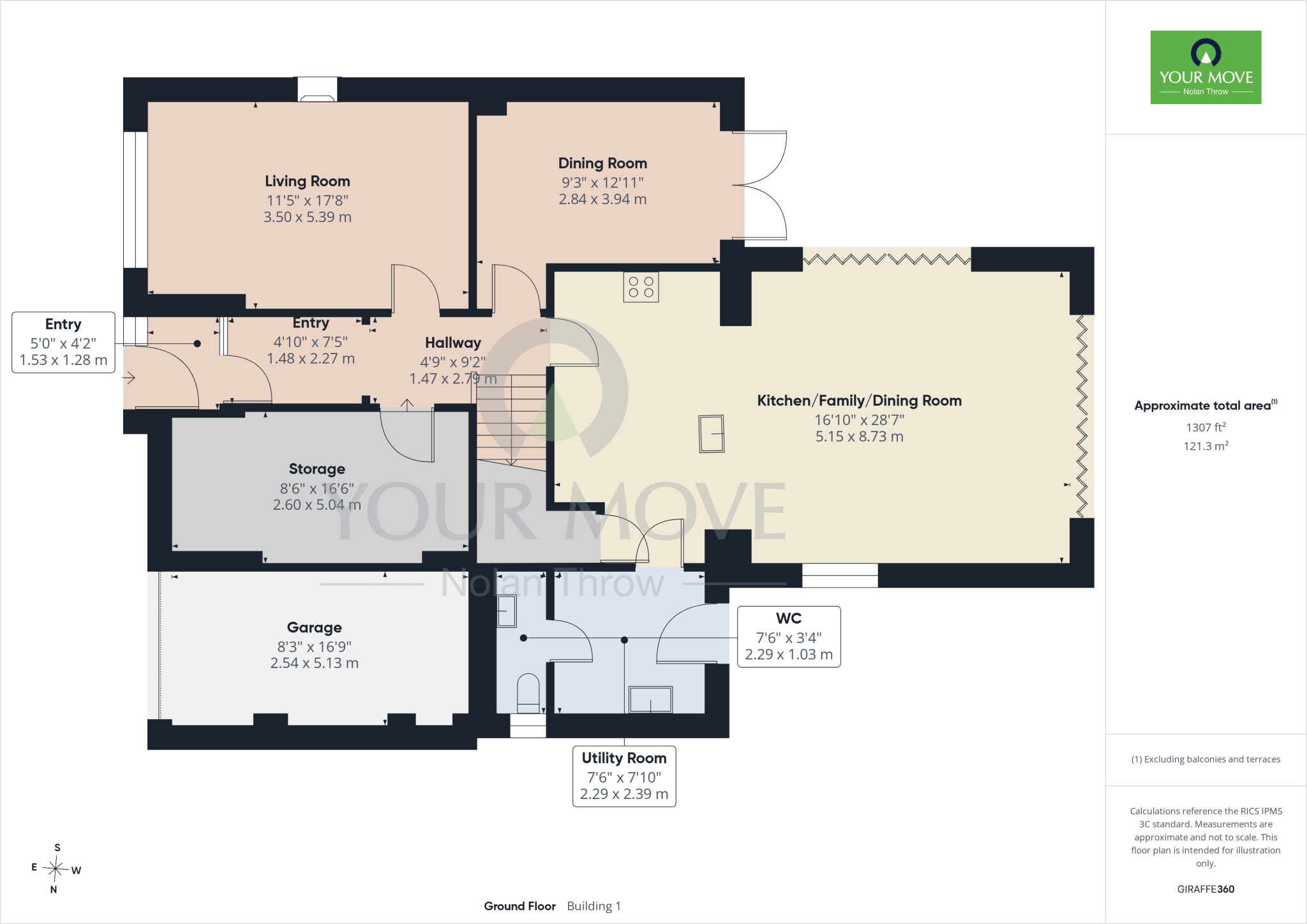 Camelot Way, Duston, Northampton, Northamptonshire, NN5 floorplan