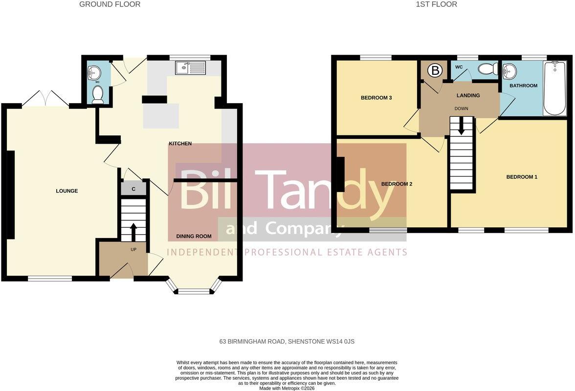 Birmingham Road, Shenstone, Lichfield, WS14 floorplan