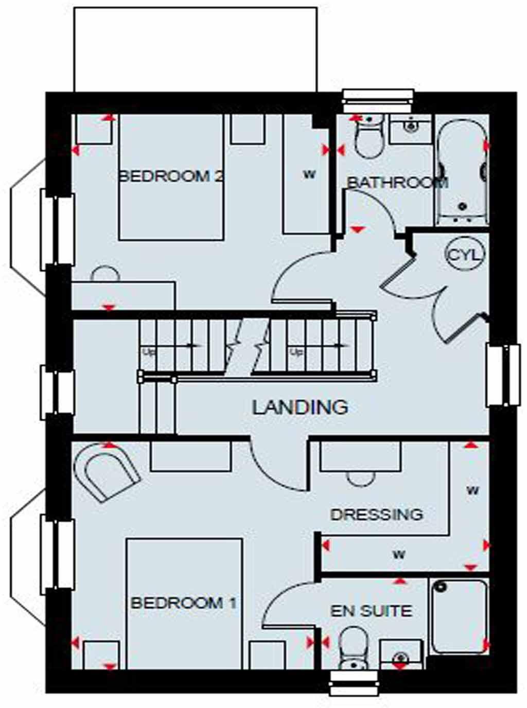Proctor Avenue,
Lawley Village,
Telford,
TF42SY floorplan