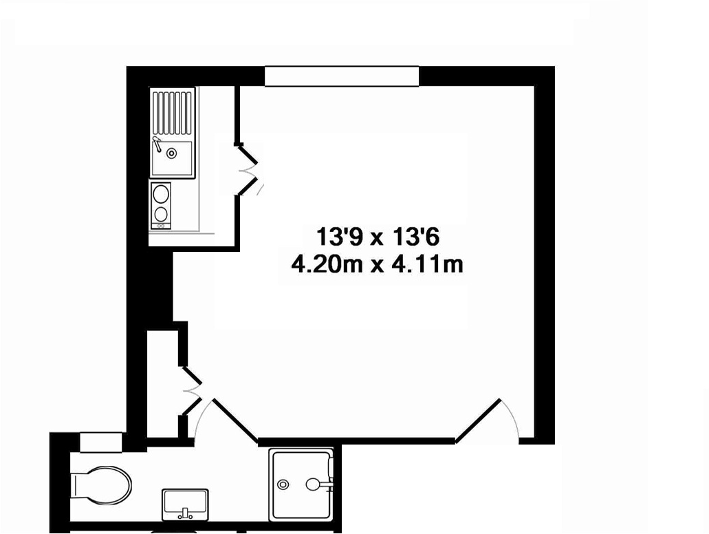 Gordon Road, Camberley floorplan