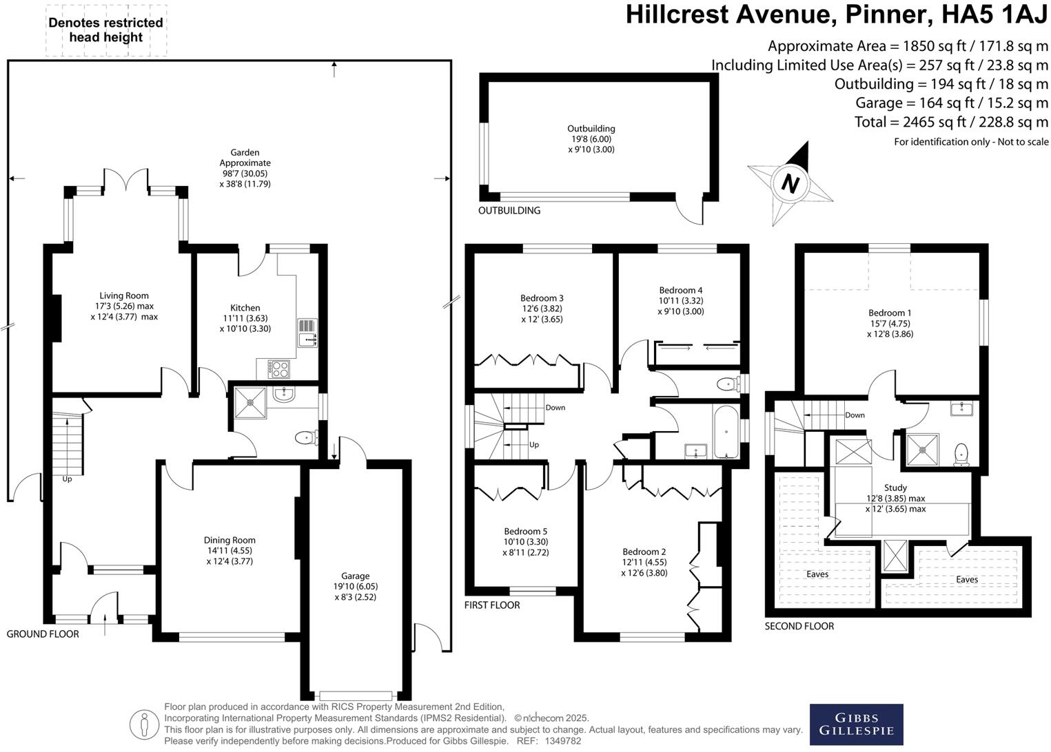 Hillcrest Avenue, Pinner floorplan