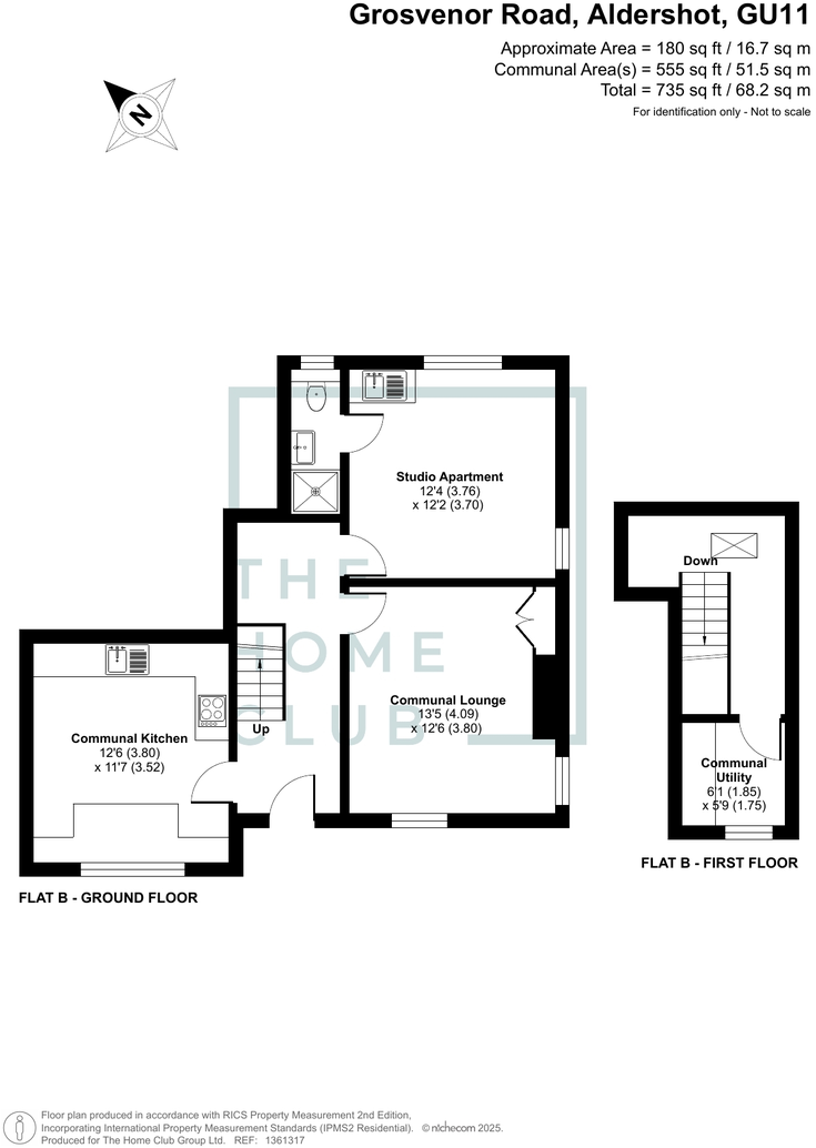 Grosvenor Road, Aldershot, GU11  floorplan