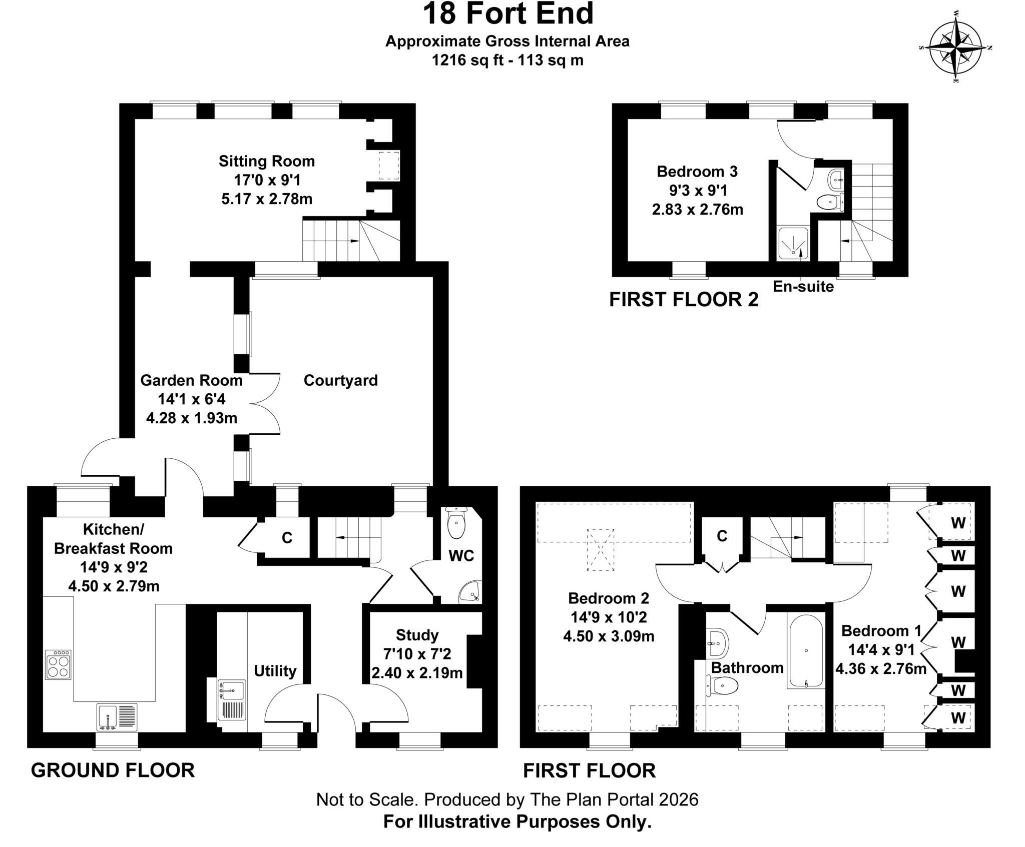 Fort End, Haddenham floorplan