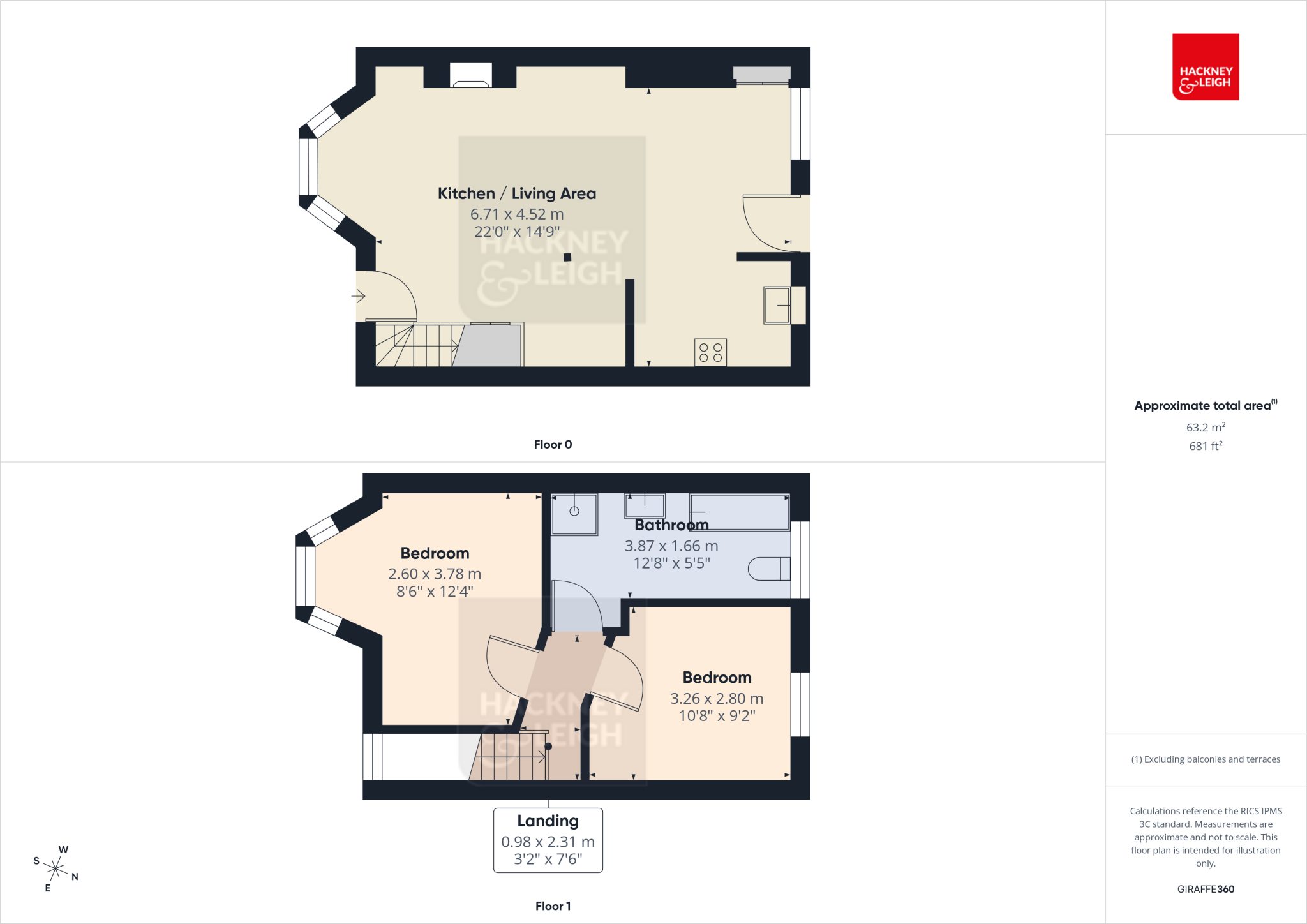108 Craig Walk, Bowness-on-Windermere, LA23 3AX floorplan