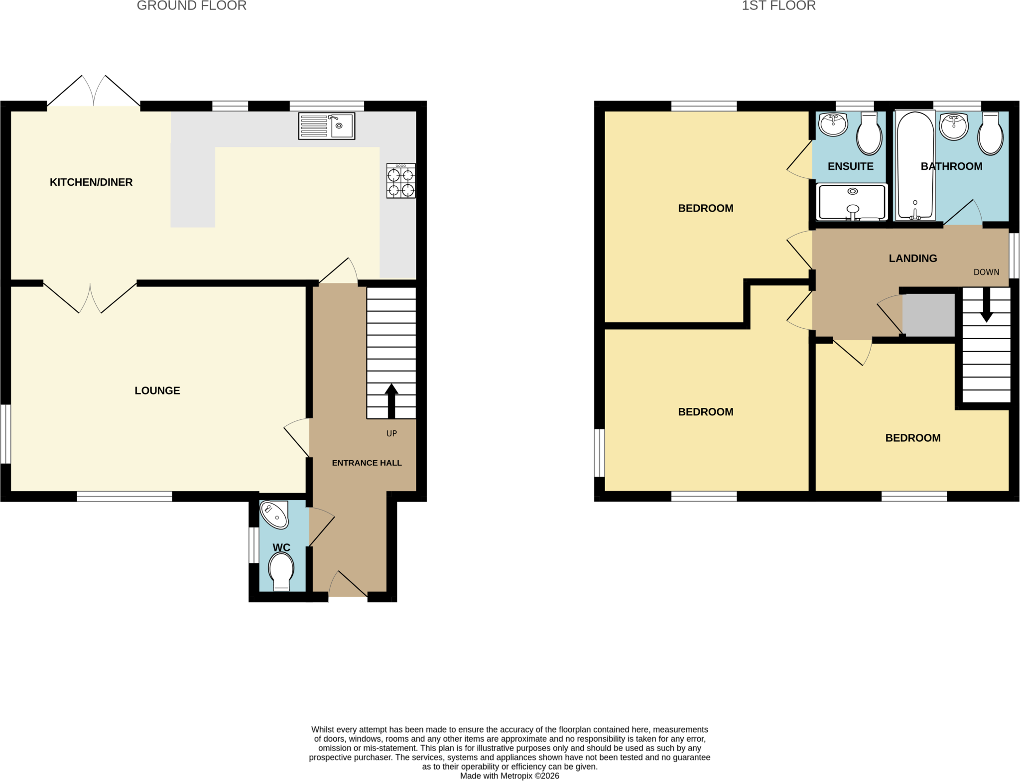 Cloverland Drive, Hemsby floorplan